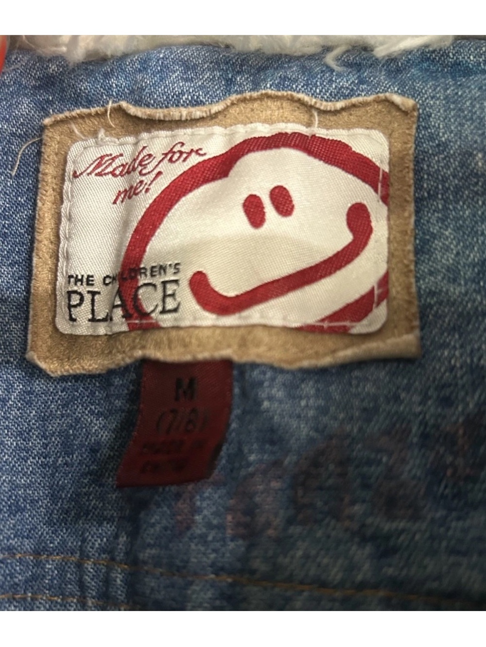 Vintage Y2K Children’s Place Penny Lane Coat 7/8 Patchwork Faux Fur Corduroy - Picture 5 of 15
